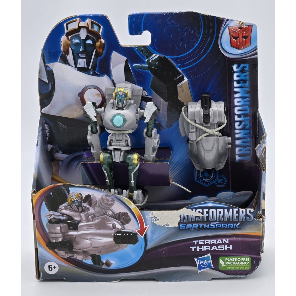 Transformers EarthSpark Warrior Class Terran Thrash 5" Action Figure